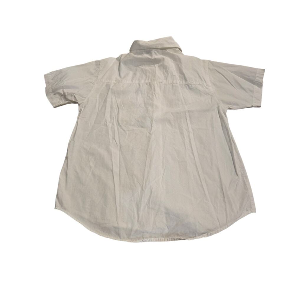 Vtg John Henry 90s Embroider Cottagecore Button Down Shirt 100% Cotton M Novelty - Picture 3 of 8